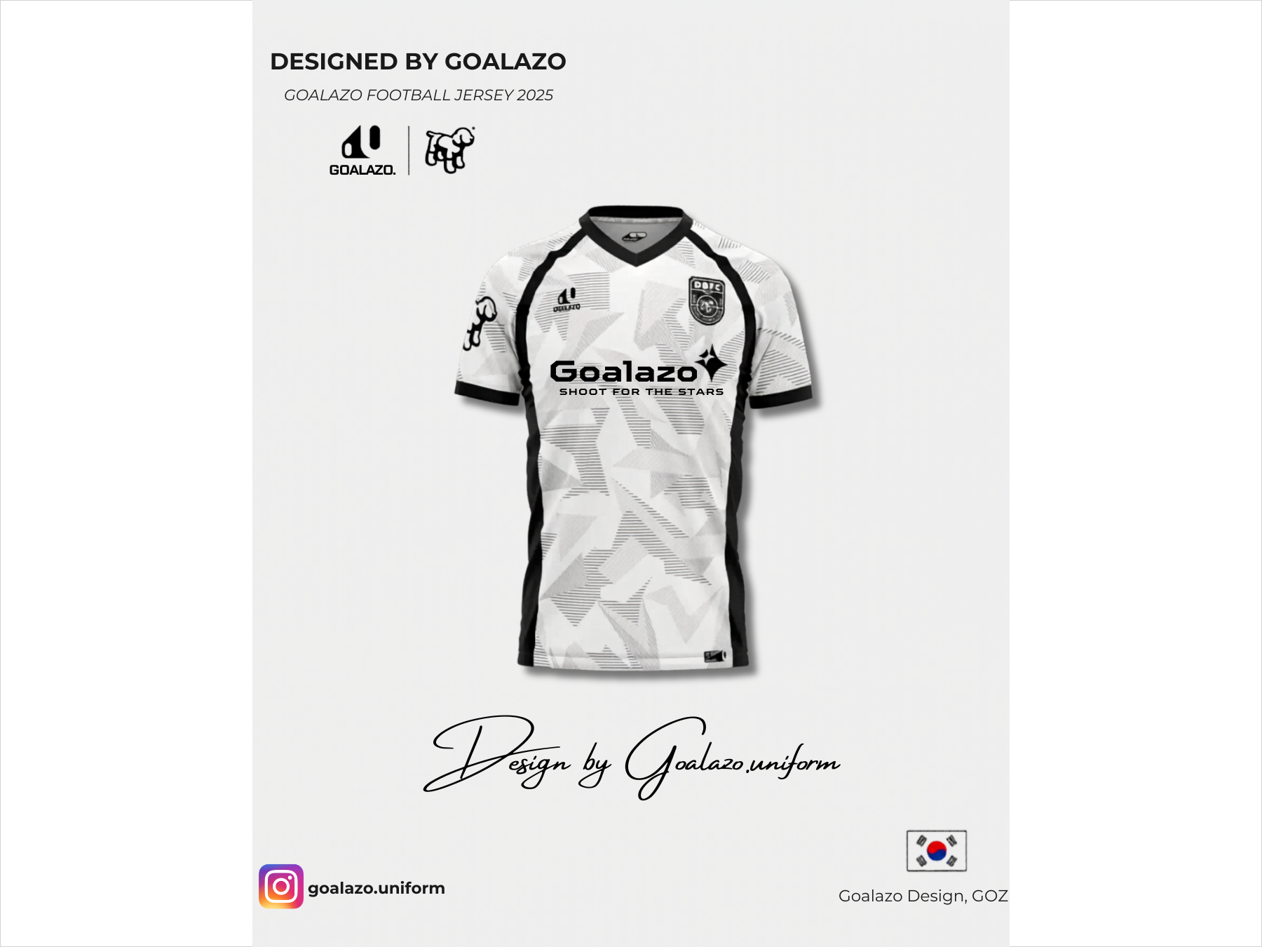 GZ-009 디자인 (2025–2026 Goalazo 유니폼)