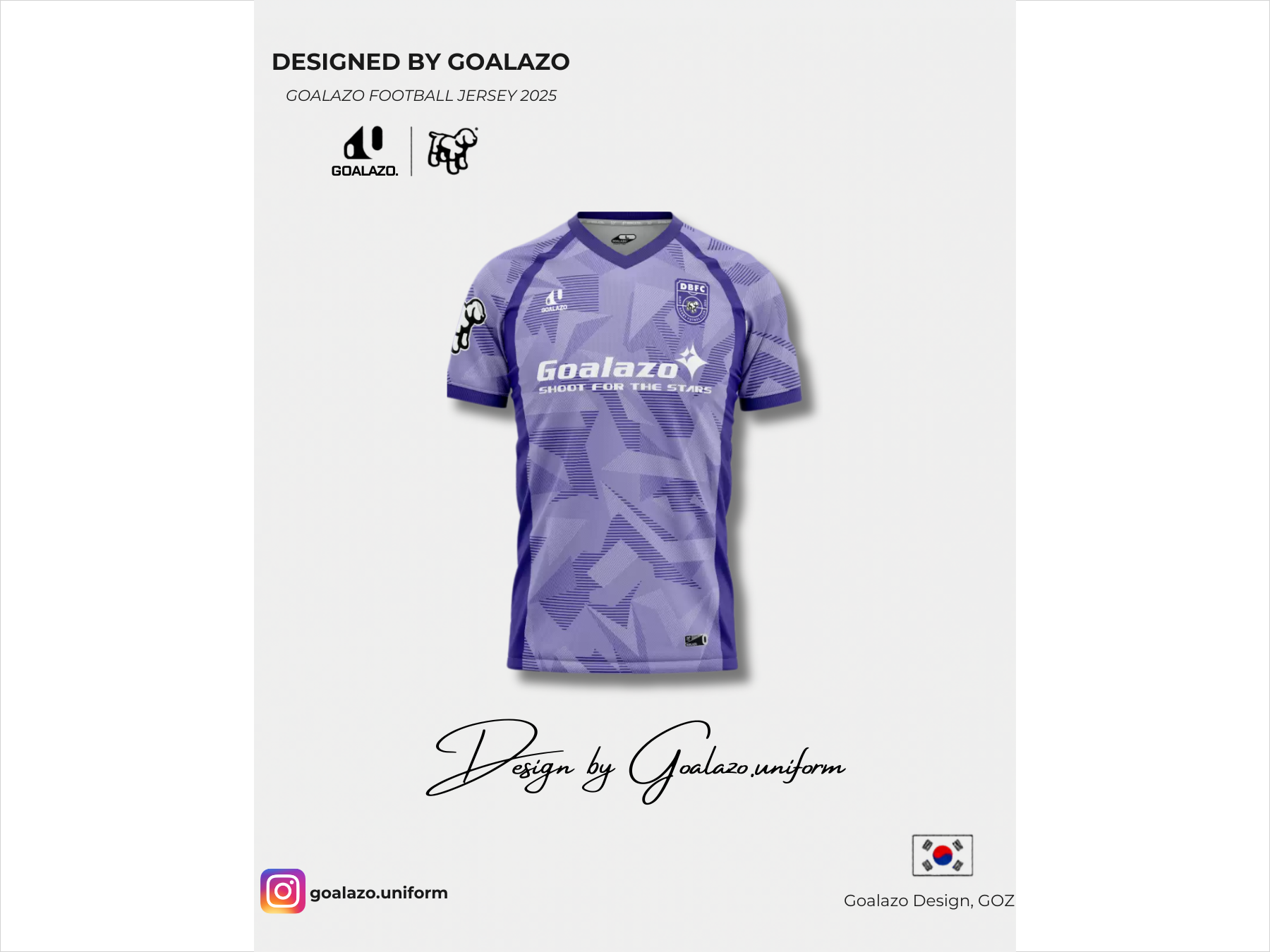 GZ-002 디자인 (2025–2026 Goalazo 유니폼)