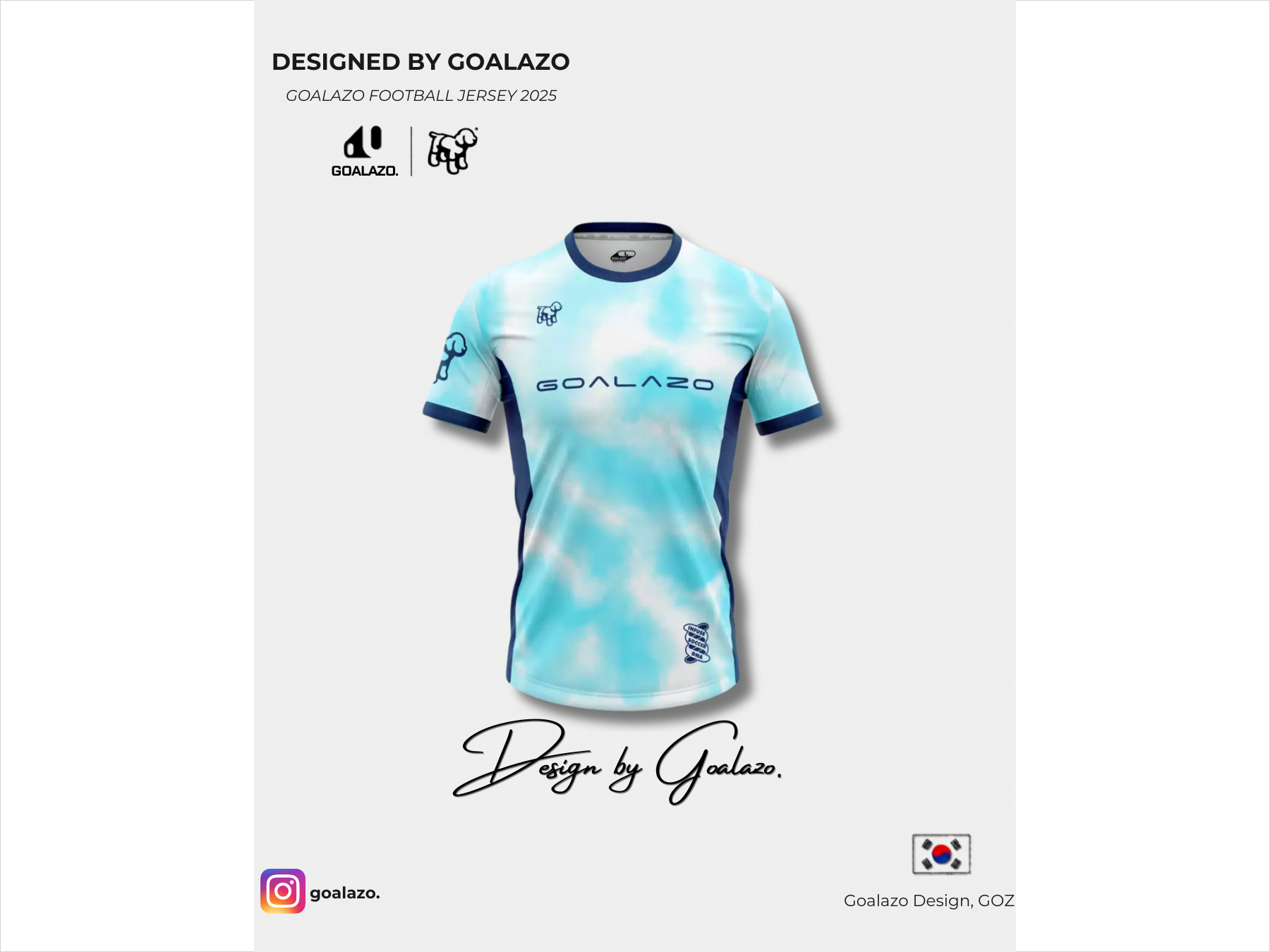 GZ-001 디자인 (2025–2026 Goalazo 유니폼)
