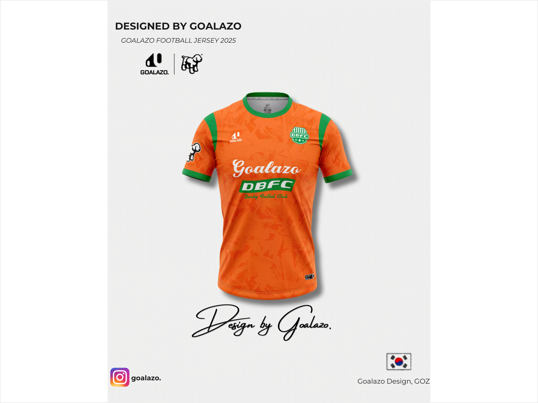 GZ-005 디자인 (2025–2026 Goalazo 유니폼)