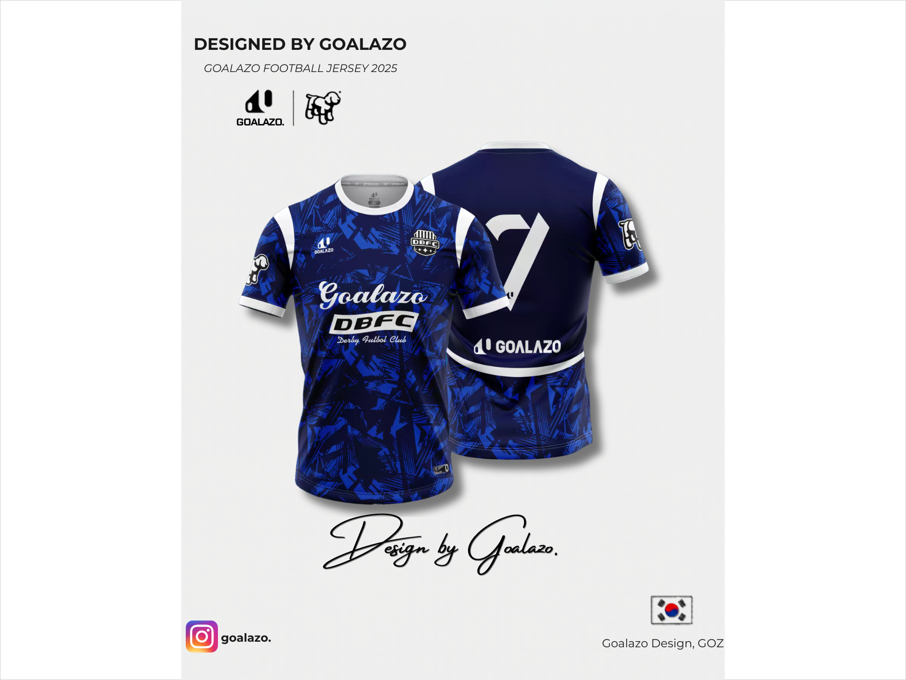 GZ-007 디자인 (2025–2026 Goalazo 유니폼)